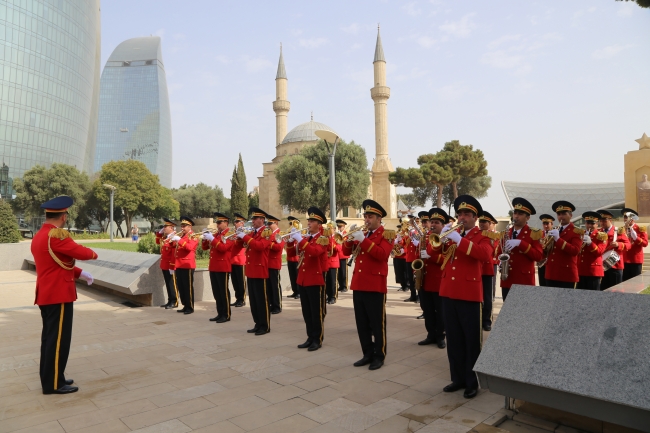 30 Ağustos Zafer Bayramı 96. yılında Azerbaycan'da kutlandı