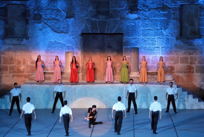 "Zorba" 25. Uluslararası Aspendos Opera ve Bale Festivali'nde sahnelendi