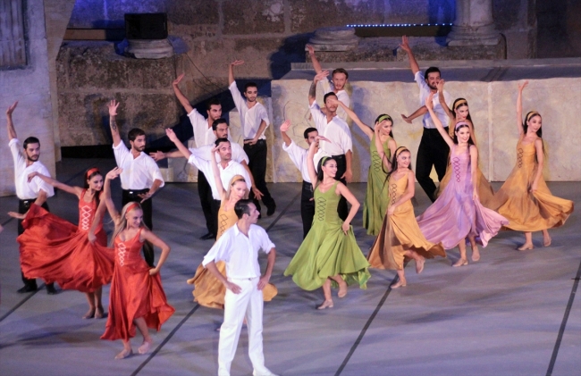 "Zorba" 25. Uluslararası Aspendos Opera ve Bale Festivali'nde sahnelendi