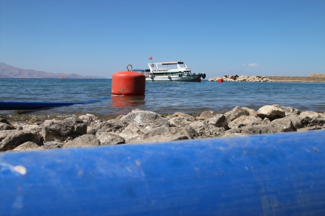 Akdamar Adası tatlı suya kavuşuyor