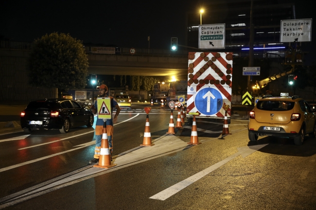 İstanbul Büyükşehir Belediyesinden "gece temizlik çalışması"