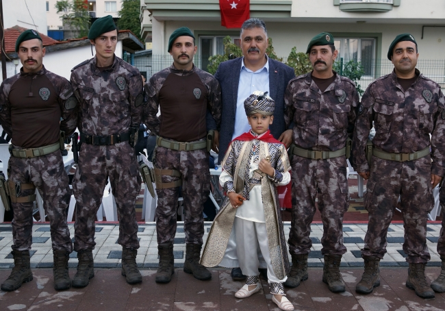 Şehit çocuğu için sünnet töreni düzenlendi