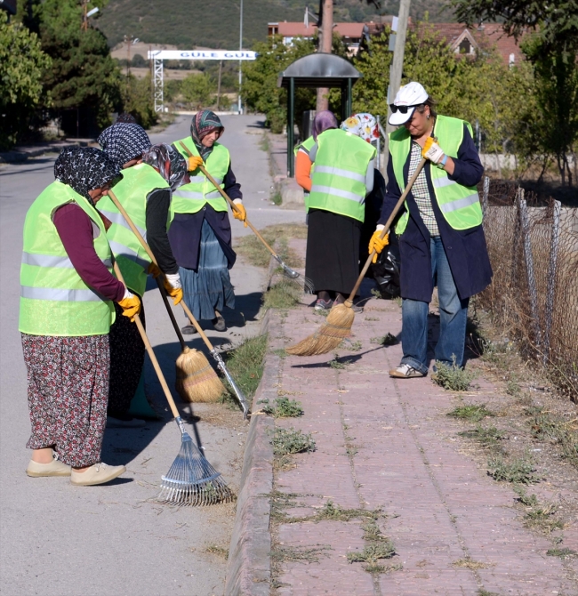 Niksar sokakları kadınlar sayesinde daha temiz