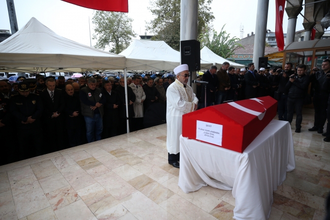 Şehit uzman çavuş Furkan Kaplanbaba son yolculuğuna uğurlandı