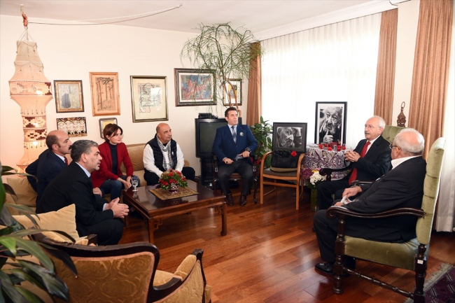 CHP Genel Başkanı Kılıçdaroğlu'ndan Ara Güler'in ailesine taziye