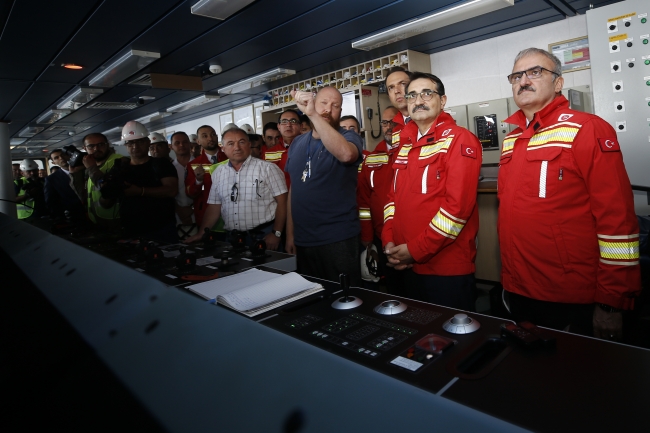 Milli sondaj gemisi "Fatih" Akdeniz'de ilk sondajına başlıyor