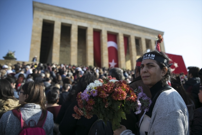 Büyük Önder Atatürk yurt genelinde anıldı