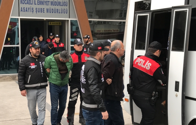 Kocaeli'de otomobil hırsızlığı operasyonu: 5 tutuklama