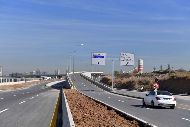 Ankara trafiğini rahatlatacak çalışmalarda sona yaklaşıldı