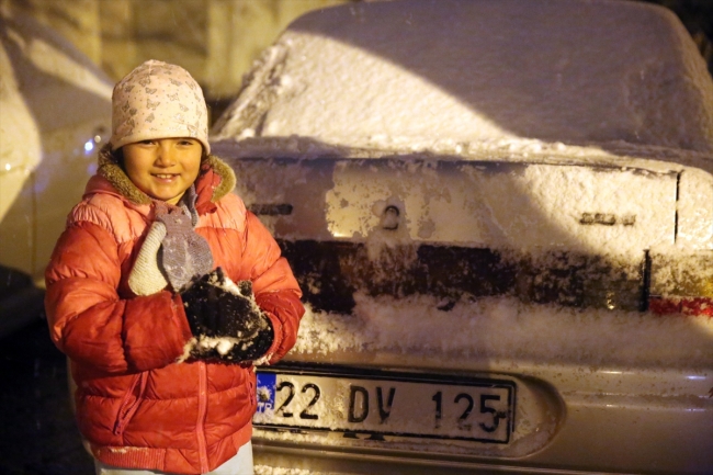 Edirne'de eğitime sel engeli