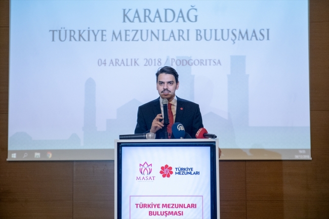 Karadağ'da Türkiye Mezunları Derneği açıldı