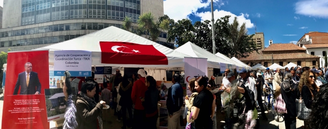 TİKA Kolombiya'da Türkiye'nin göçmen çalışmalarını tanıttı