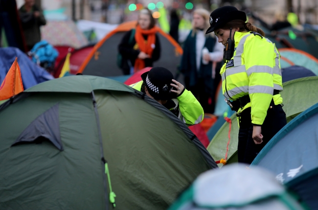 Londra’da ‘Yok Oluş İsyanı’: 276 kişi gözaltına alındı