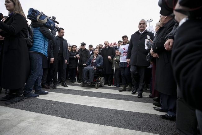 Trafikte öncelik artık yayanın