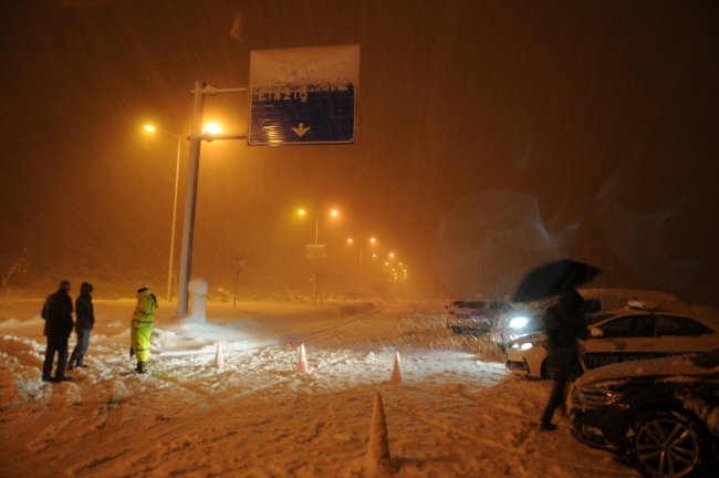 Bingöl-Elazığ kara yolu kapandı