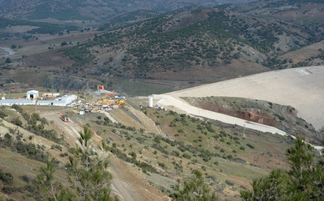 Yukarı Afrin Barajı'nda su tutulmaya başlandı