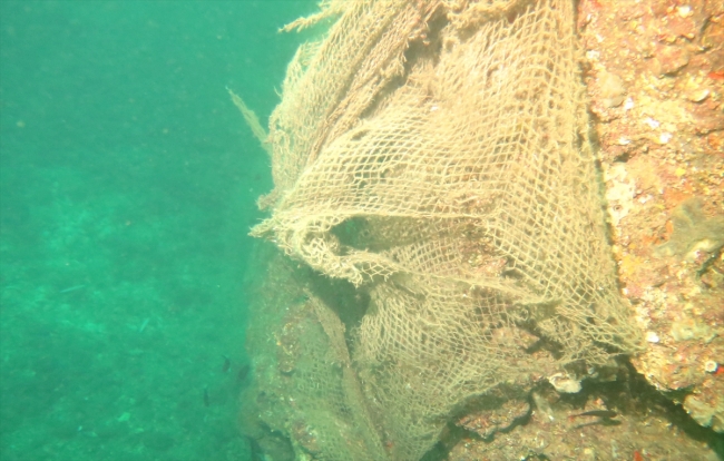 Çanakkale Boğazı'ndaki "hayalet ağlar" temizlendi