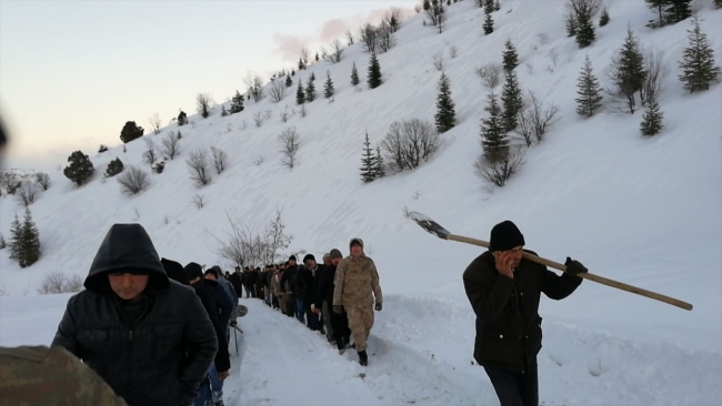 Kahramanmaraş'ta çığ düştü: 1 ölü