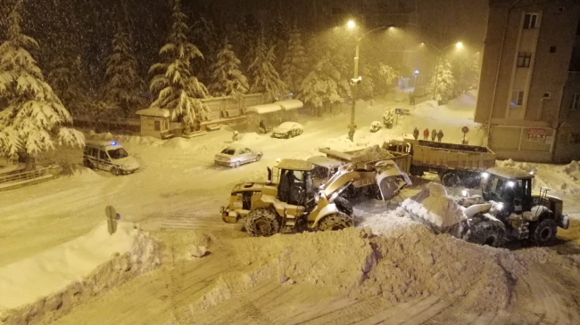 "Akdeniz'in Sibiryası"nda yollar açıldı