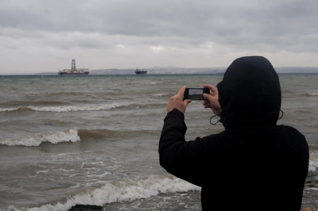 Türkiye'nin ikinci sondaj gemisi Yalova'ya ulaştı