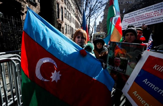 Hocalı Katliamı 27'inci yılında New York'ta protesto edildi