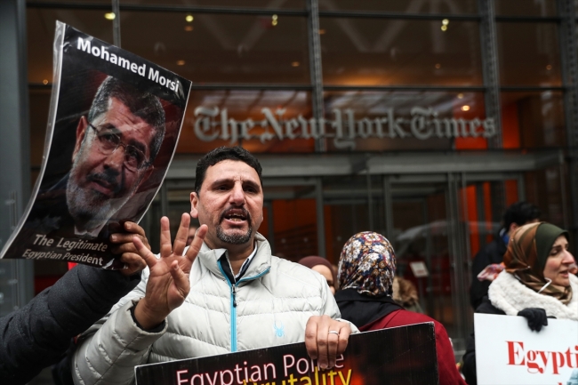 Mısır'daki idamlar New York'ta protesto edildi