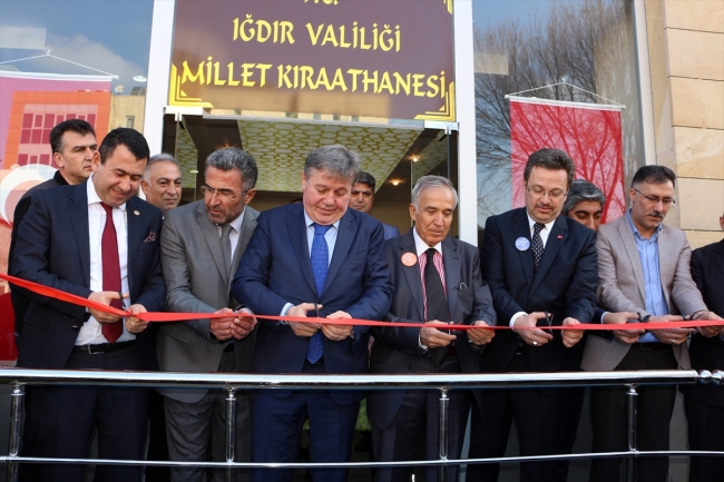 Iğdır'da millet kıraathanesi açıldı