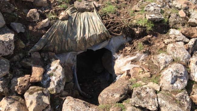 PKK'lı teröristlerin el yapımı patlayıcı şeması bulundu