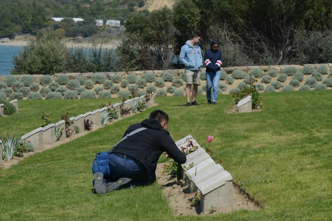 Anzak torunları Çanakkale'de