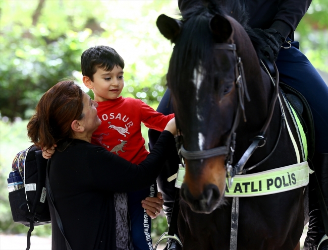 Ankara'da atlı polisler 1 Mayıs'ta devriye gezecek