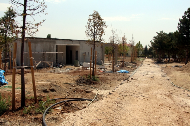 Elazığ'da terörün yıktığı yer millet bahçesine dönüşüyor