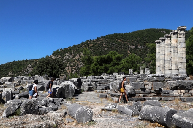 Aydın'da Zeus'a ait olduğu düşünülen tapınağın izleri araştırılıyor