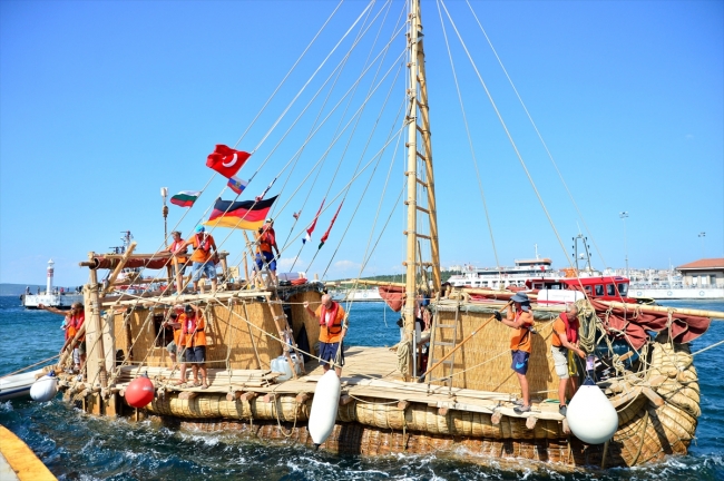 Antik dönemin izlerini taşıyan Abora-IV gemisi Çanakkale'de