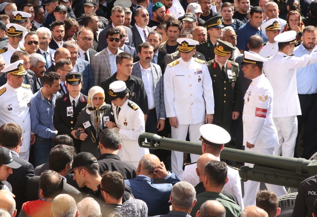 Şehit astsubay Tantürk son yolculuğuna uğurlandı