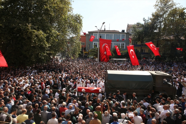 Şehit astsubay Tantürk son yolculuğuna uğurlandı