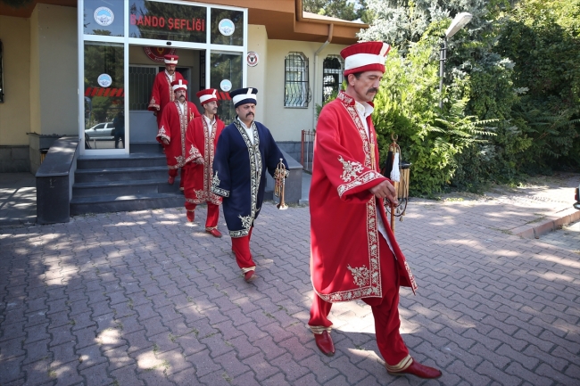 Kayseri'de 23 yıl önce kurulan mehter takımı yurt dışına açıldı