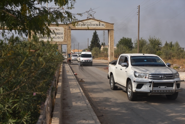 Teröristler, Rasulayn'dan Kızılhaç ambulansları ve sivil araçlarla kaçıyor