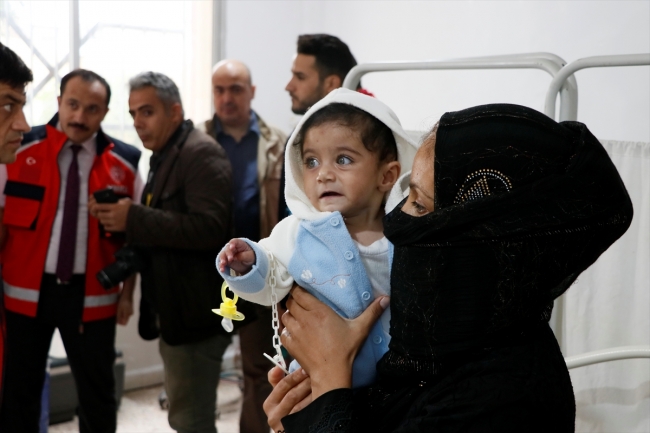 Türkiye'nin onardığı Tel Abyad Hastanesi şifa dağıtmaya başladı