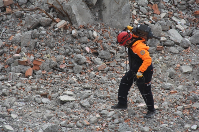 Fotoğraf: AA, Kars, Deprem Tatbikatı