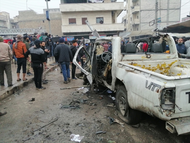 PKK/YPG Cerablus'ta sivilleri hedef aldı: 1'i çocuk 9 yaralı