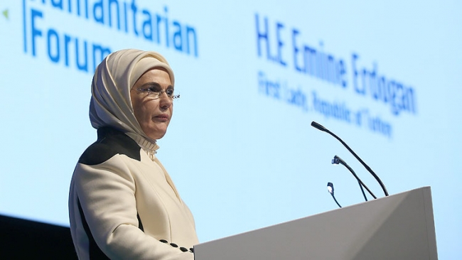 Emine Erdoğan'a Dünya İnsaniyet Forumu'ndan 'Fark Yaratan' ödülü