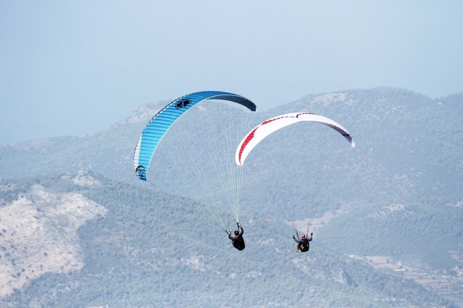 Babadağ'da yamaç paraşütüne ilgi arttı