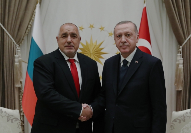 Cumhurbaşkanı Erdoğan, Borisov'u kabul etti