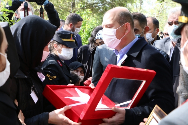 Şehit Uzman Çavuş Fidan son yolculuğuna uğurlandı