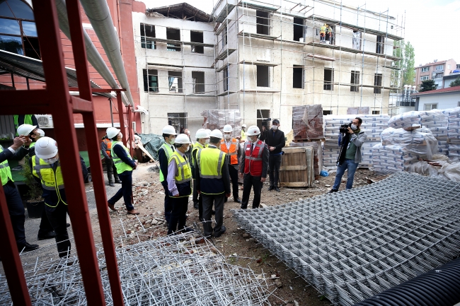 Cerrahpaşa Tıp Fakültesi'nin yerinde yapılanma projesi devam ediyor