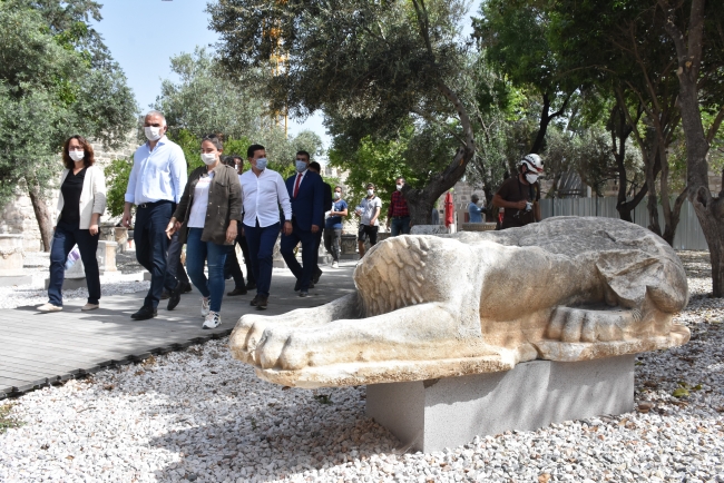 Bakan Ersoy: Bodrum Kalesi'ni haziran sonunda açacağız gibi gözüküyor