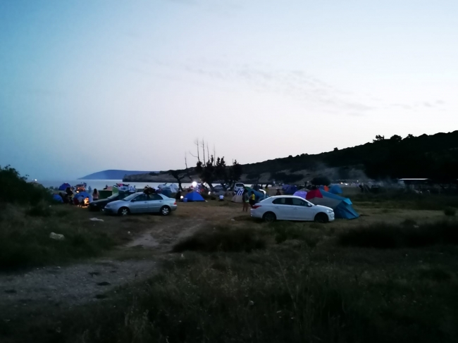 Urla'da kamp yasağıyla ilgili denetimler başlatıldı