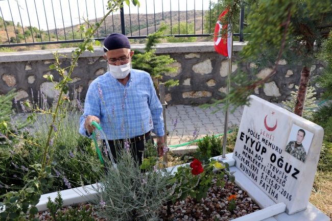 15 Temmuz şehidinin babası evladıyla gurur duyuyor