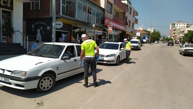 Adana'da drone ile trafik denetimi