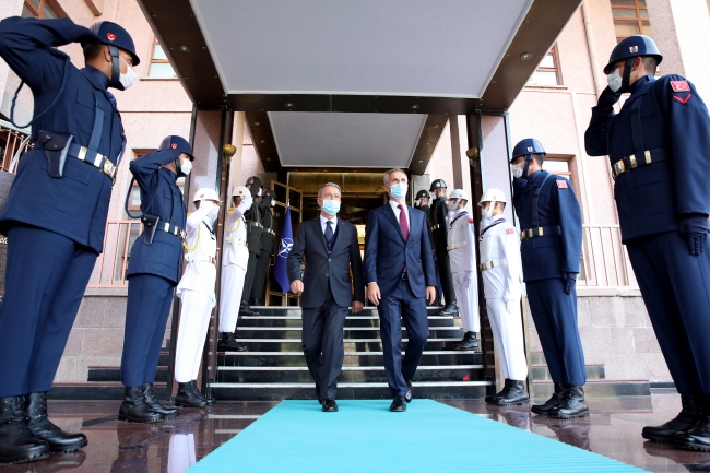 Akar ve Stoltenberg görüşmesinde gündem Doğu Akdeniz